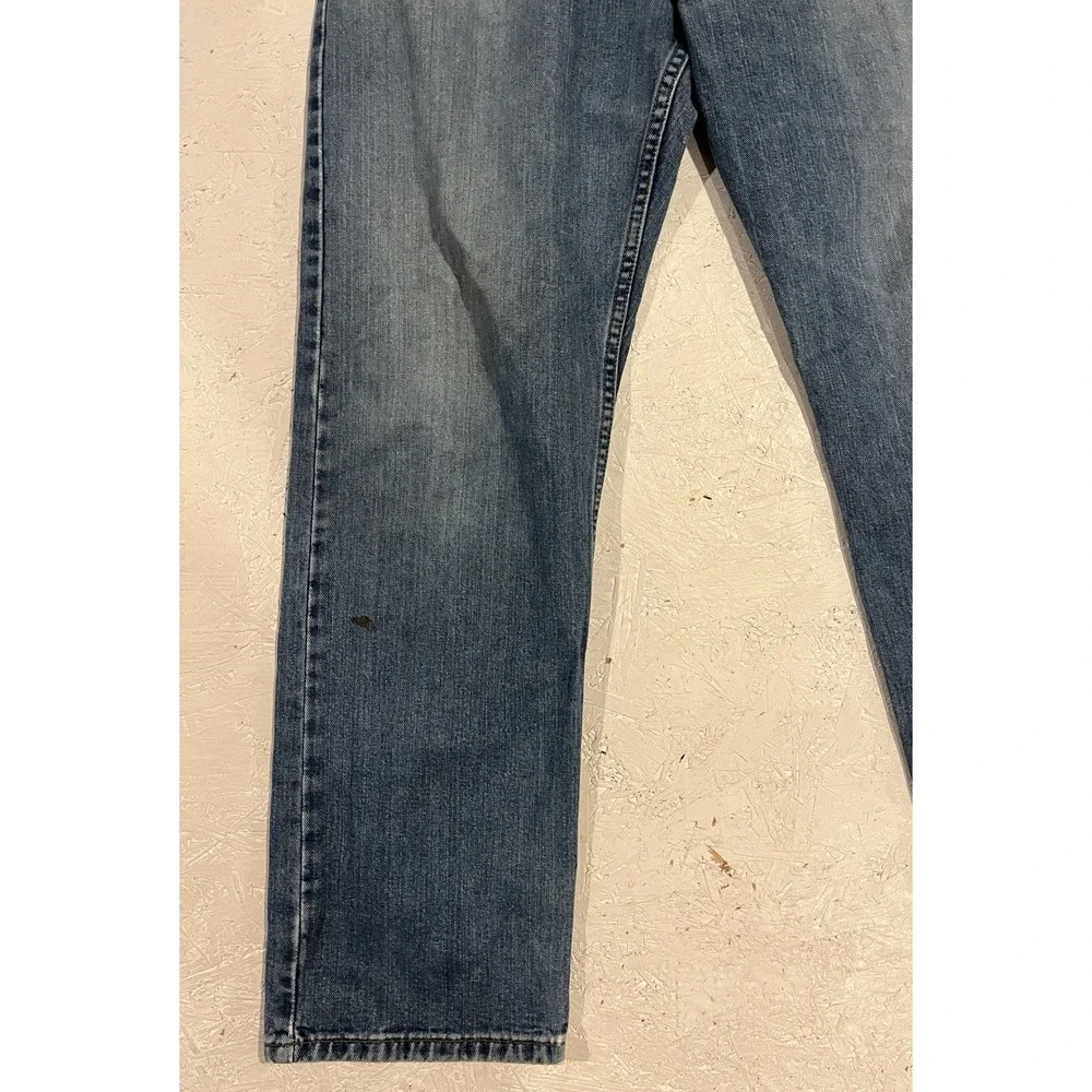 Vintage Levi's 505 Regular Fit Straight‎ Leg Blue Jeans Mens Size 34x32
